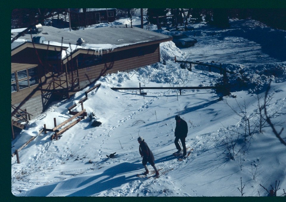 Dining Hall and Snow from above 1978